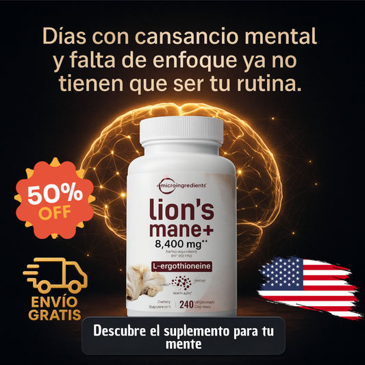 Melena De Leon 8400 mg 240 capsulas