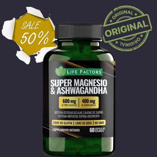 Super Magnesio Y Ashwagandha 2X1