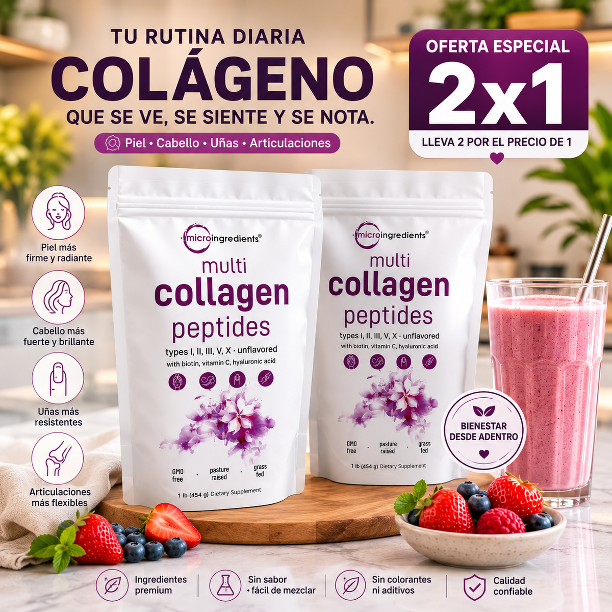 2X1 MULTI COLLAGEN